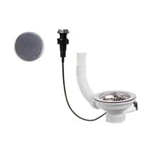 PILETTA INOX FLOW BASE 1 VIA CON COMANDO ROTATIVO OPEN TWIST - ASP13304FB